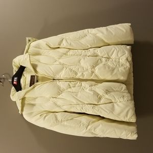 Pastel Yellow Down Jacket